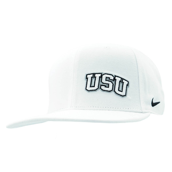 Nike USU Snapback Hat White